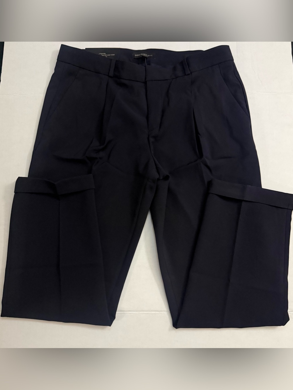 Banana Republic Navy Crop Cargo Trousers